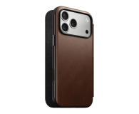 Nomad Modern Leather Folio do iPhone 17 Pro Max MagSafe brown - 1362257 - zdjęcie 1